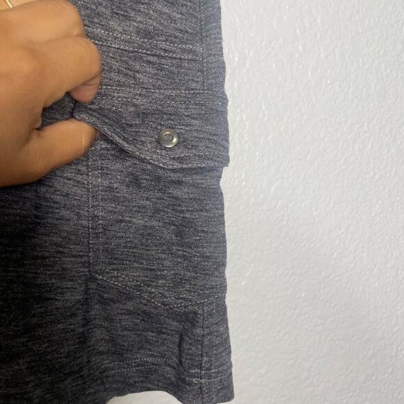 Kuhl Womens Activewear Skirt Size M Gray Mini Short Athleisure Wear Outdoor - Picture 12 of 13